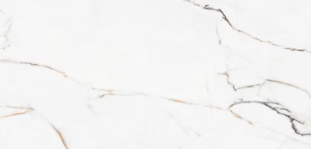 Керамогранит белый матовый вид 3 под мрамор 1,05х60х120см