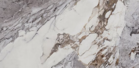 Керамогранит серый матовый вид 2 под мрамор 0,65х60х120 см