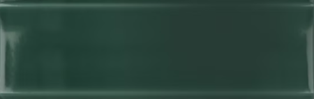 Плитка зеленая глянцевая моноколор 0,95х6,5х20 см