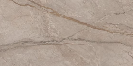 Керамогранит светло-бежевый глянцевый обрезной под мрамор 0,9х60х119,5 см